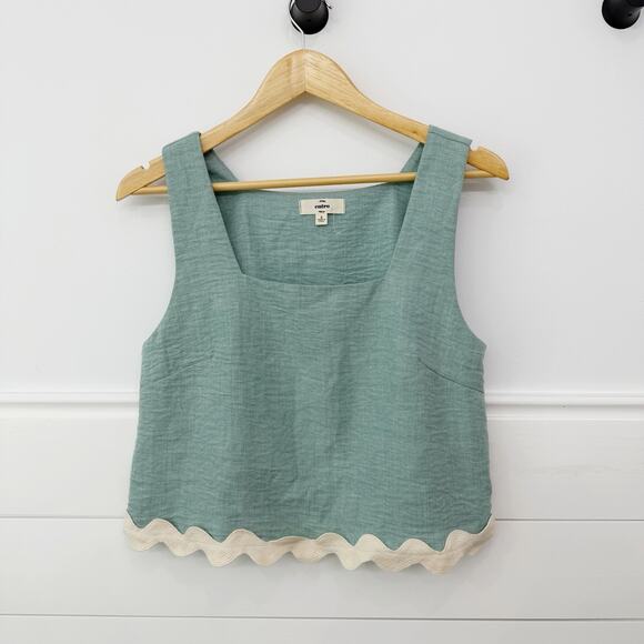 Women’s Entro Sage Ric Rac Short Set Size Small S - Picture 2 of 10